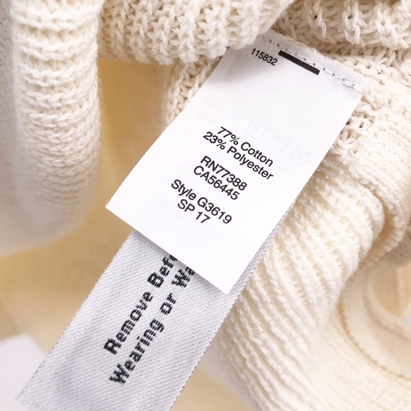 Madewell Side Tie Sweater Tank XL - Picture 7 of 7